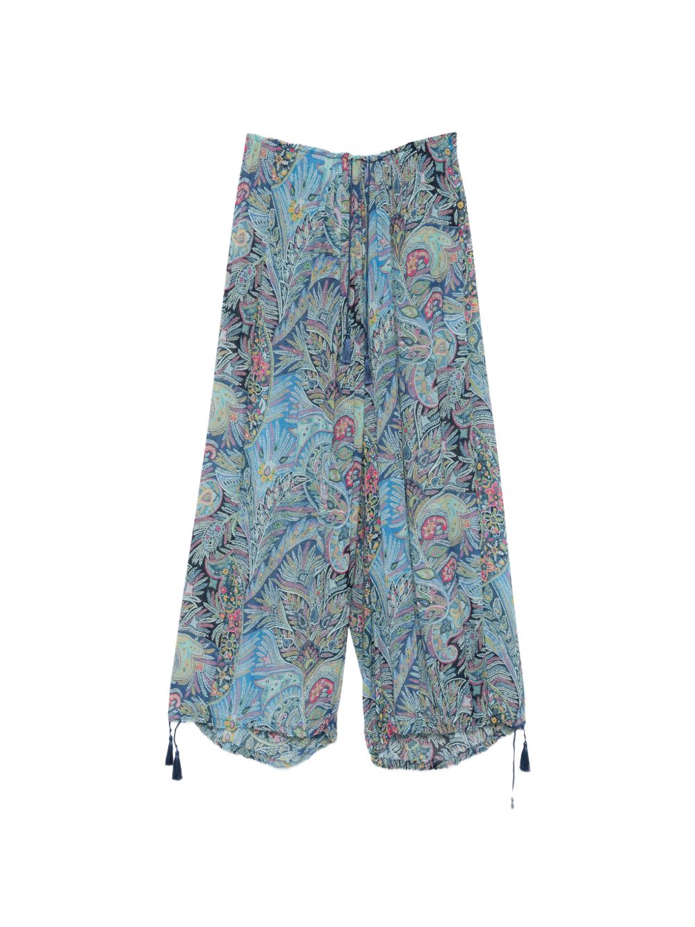 Etro Women's Printed Wide-Leg Trousers