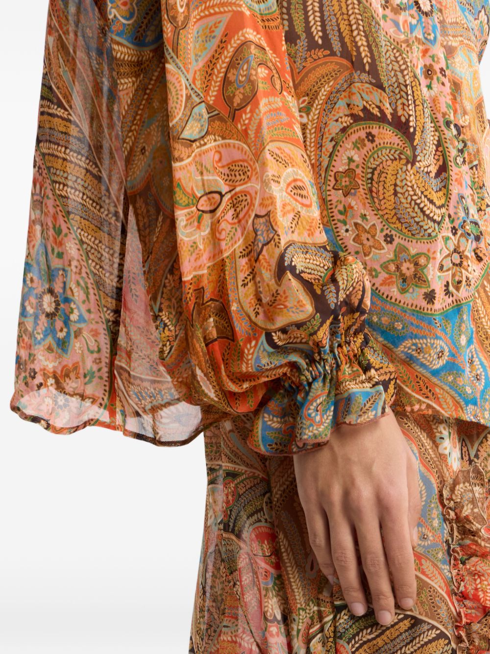 Etro Women's Printed Silk Shirt