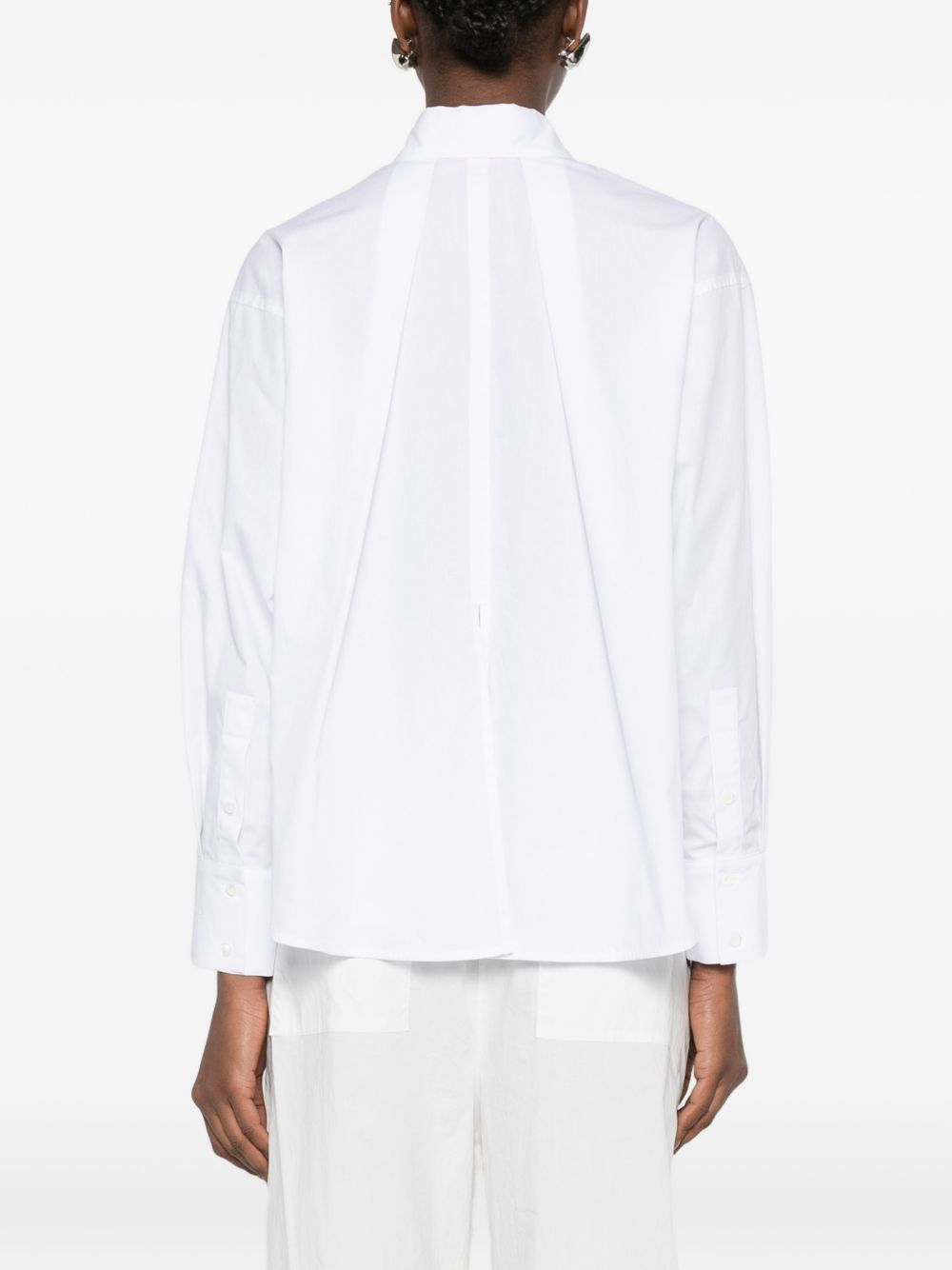 Ermanno Firenze Women's Embroidered Cotton Shirt