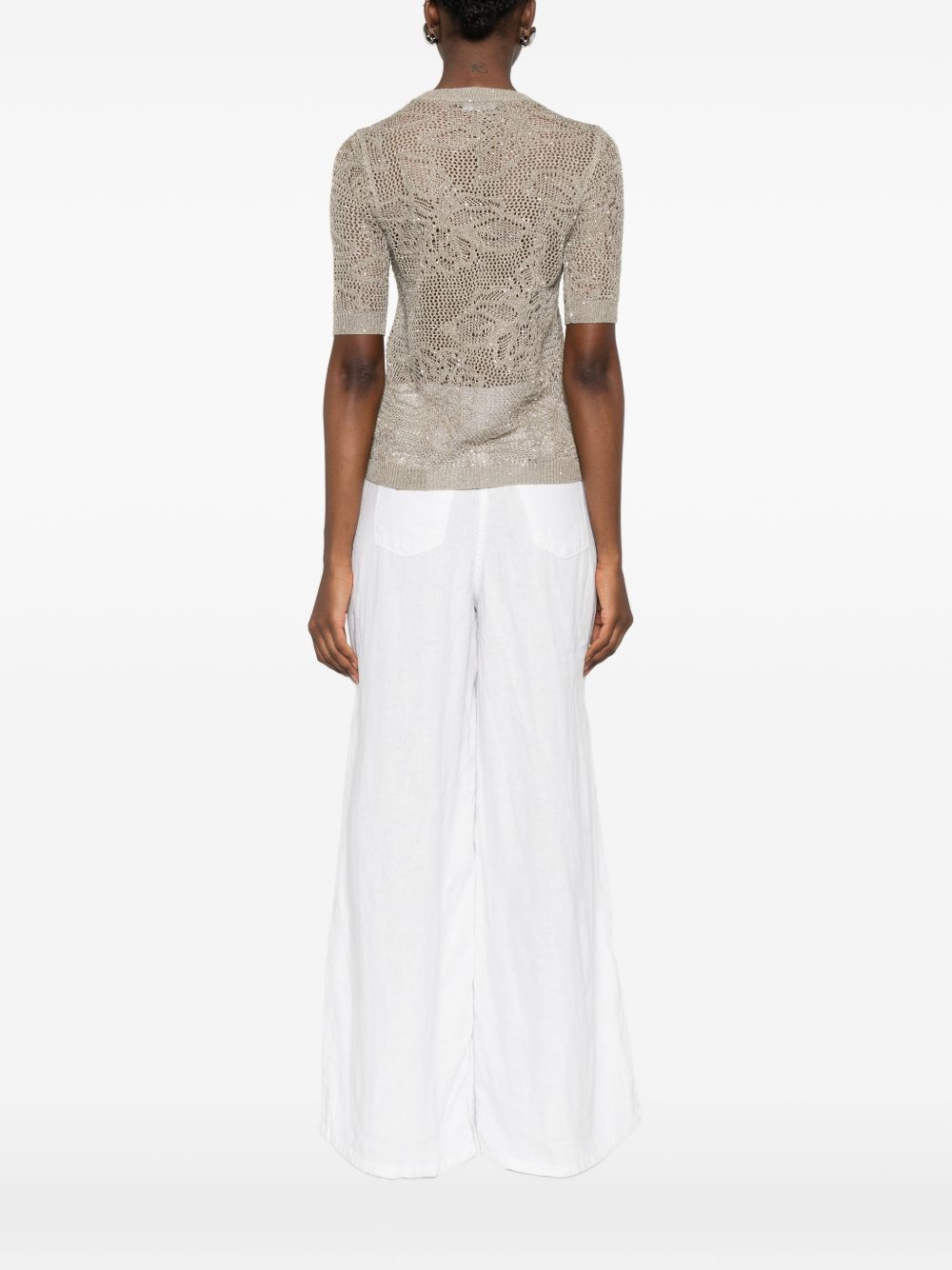 Fabiana Filippi Women's Openwork T-Shirt