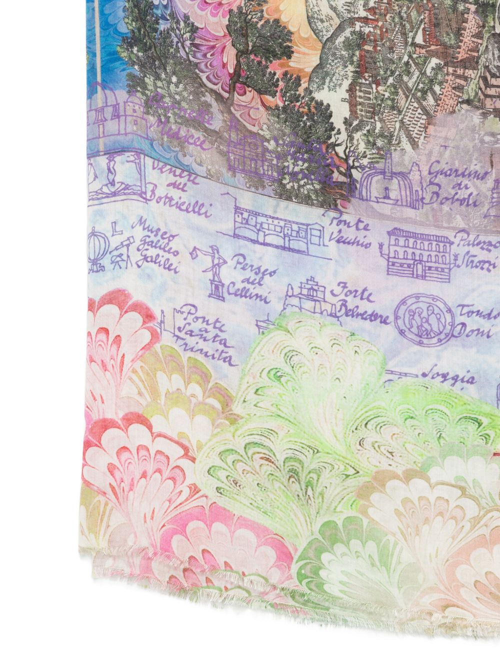 Faliero Sarti Women's Fiorentina Silk Blend Stole