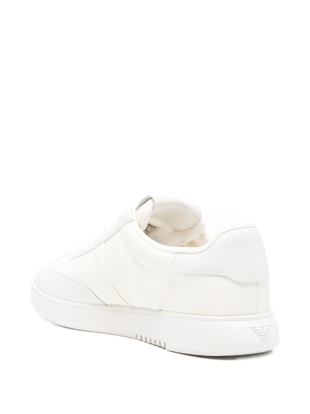Emporio Armani Men's Nylon Sneakers With Leather Details