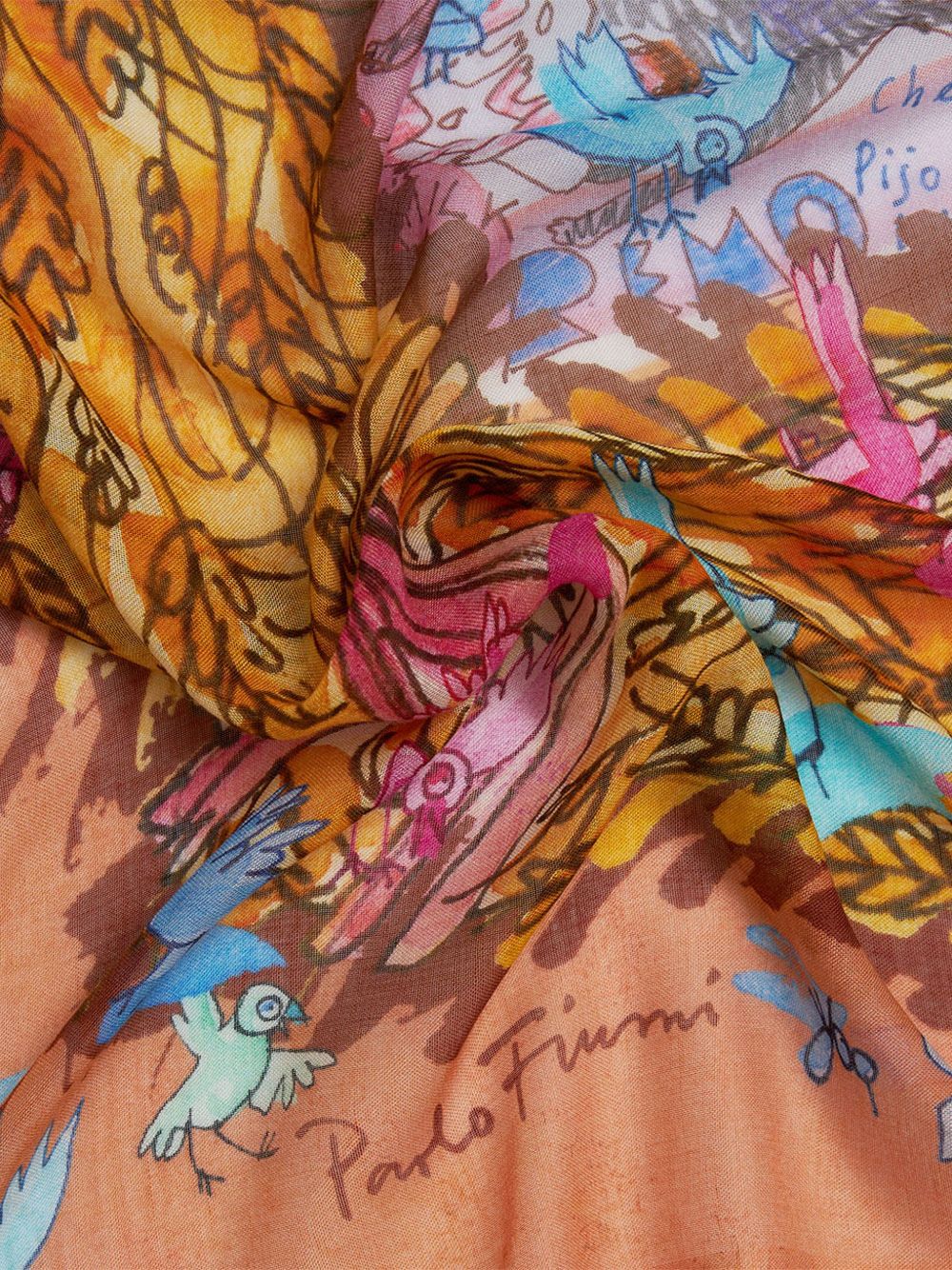 Faliero Sarti Women's New Roma Silk Blend Stole