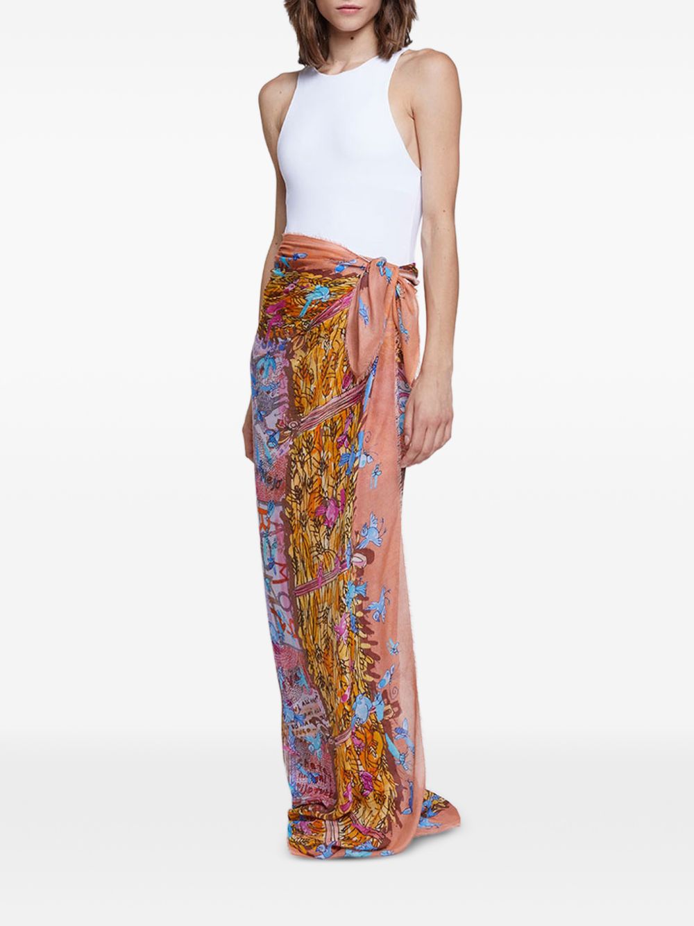 Faliero Sarti Women's New Roma Silk Blend Stole