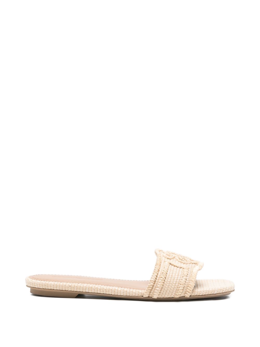 Emporio Armani Exclusive Women's Woven Raffia Sandals