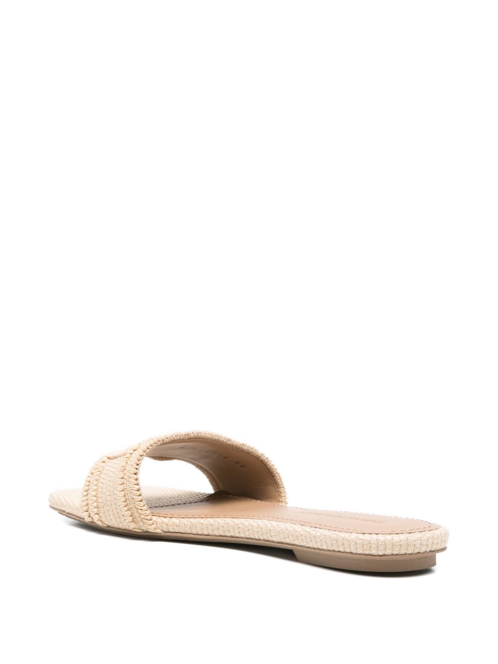 Emporio Armani Exclusive Women's Woven Raffia Sandals