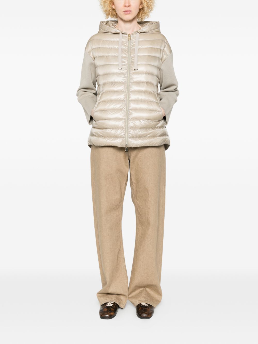 Herno Women's Cotton And Nylon Down Jacket