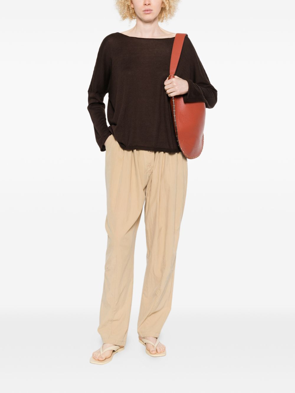 Beyou Women's Cashmere And Cotton Blend Sweater