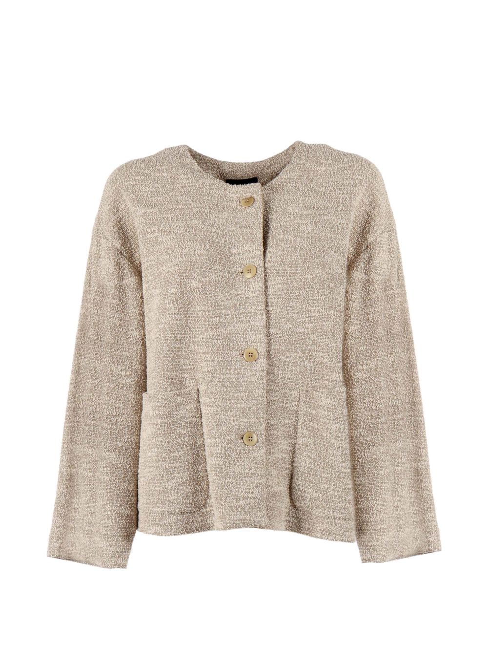 Emporio Armani Women's Cotton Blend Blazer Jacket