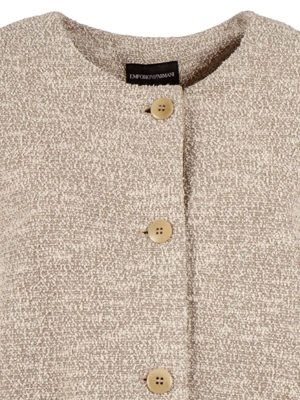 Emporio Armani Women's Cotton Blend Blazer Jacket