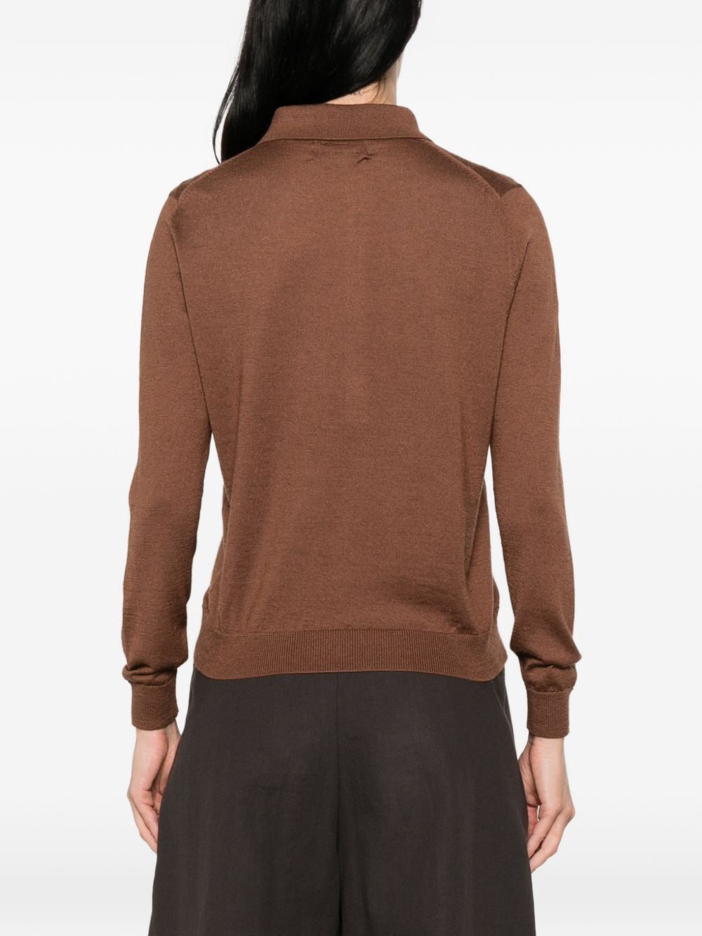 Beyou Women's Cashmere And Silk Polo Sweater