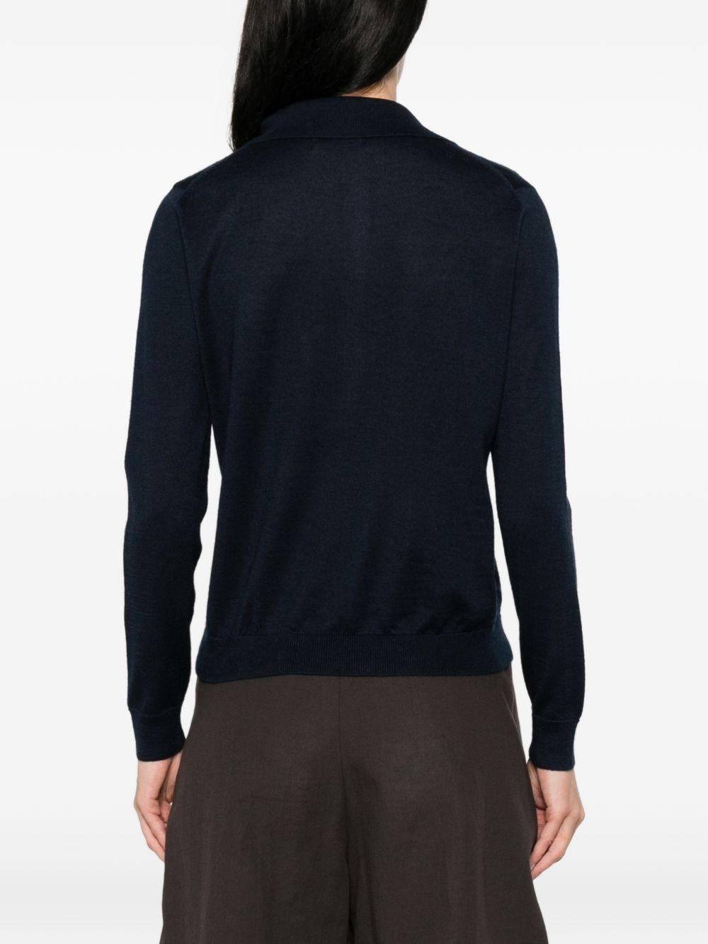 Beyou Women's Cashmere And Silk Polo Sweater
