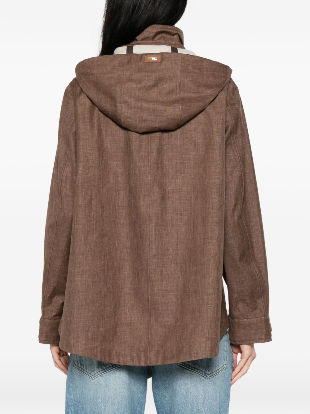 Herno Women's Hooded Blouson Jacket