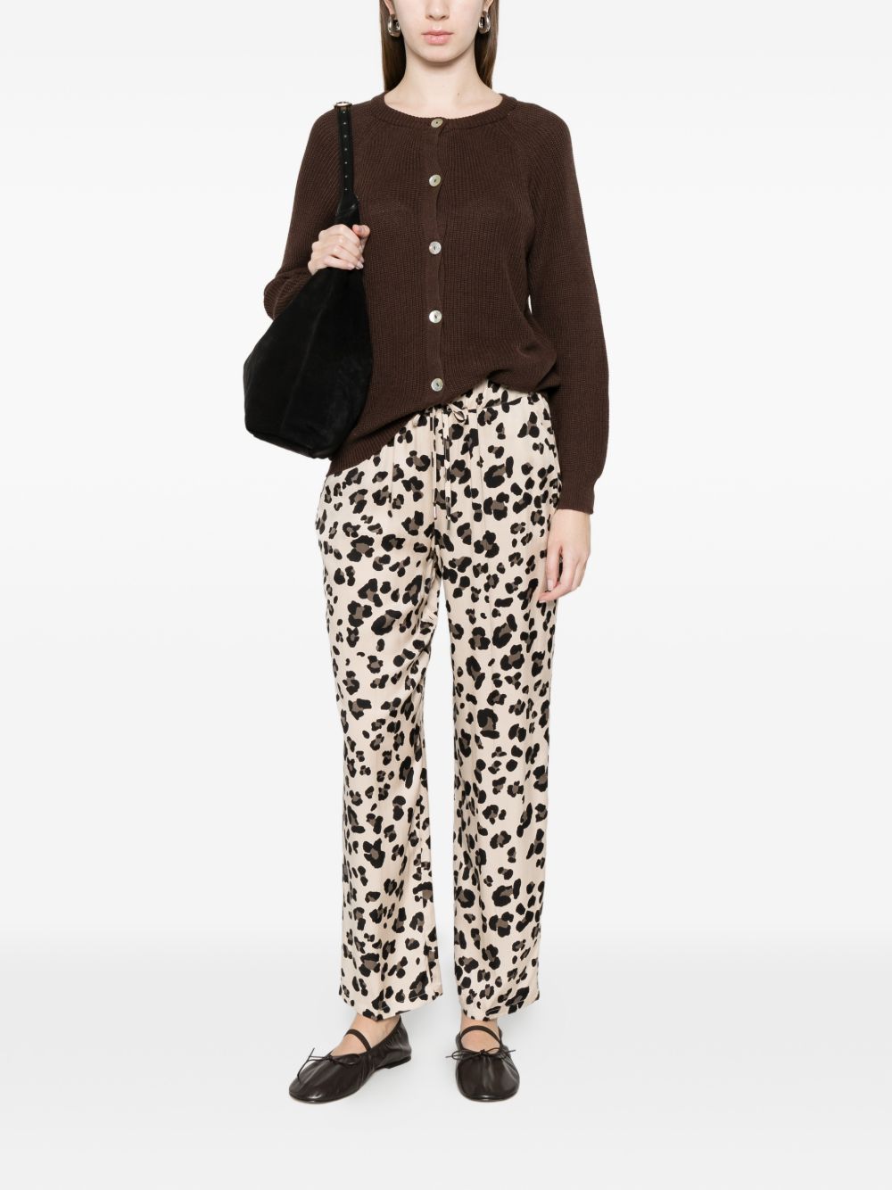 Beyou Women's Cotton And Cashmere Cardigan