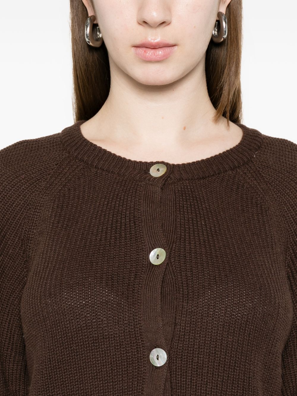 Beyou Women's Cotton And Cashmere Cardigan