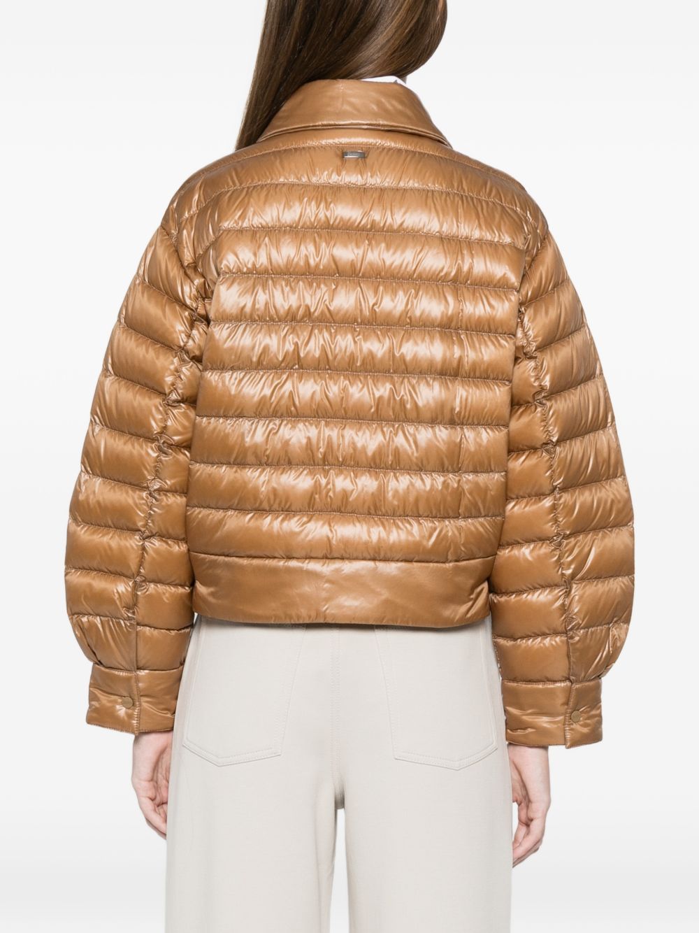 Herno Women's Nylon Short Down Jacket