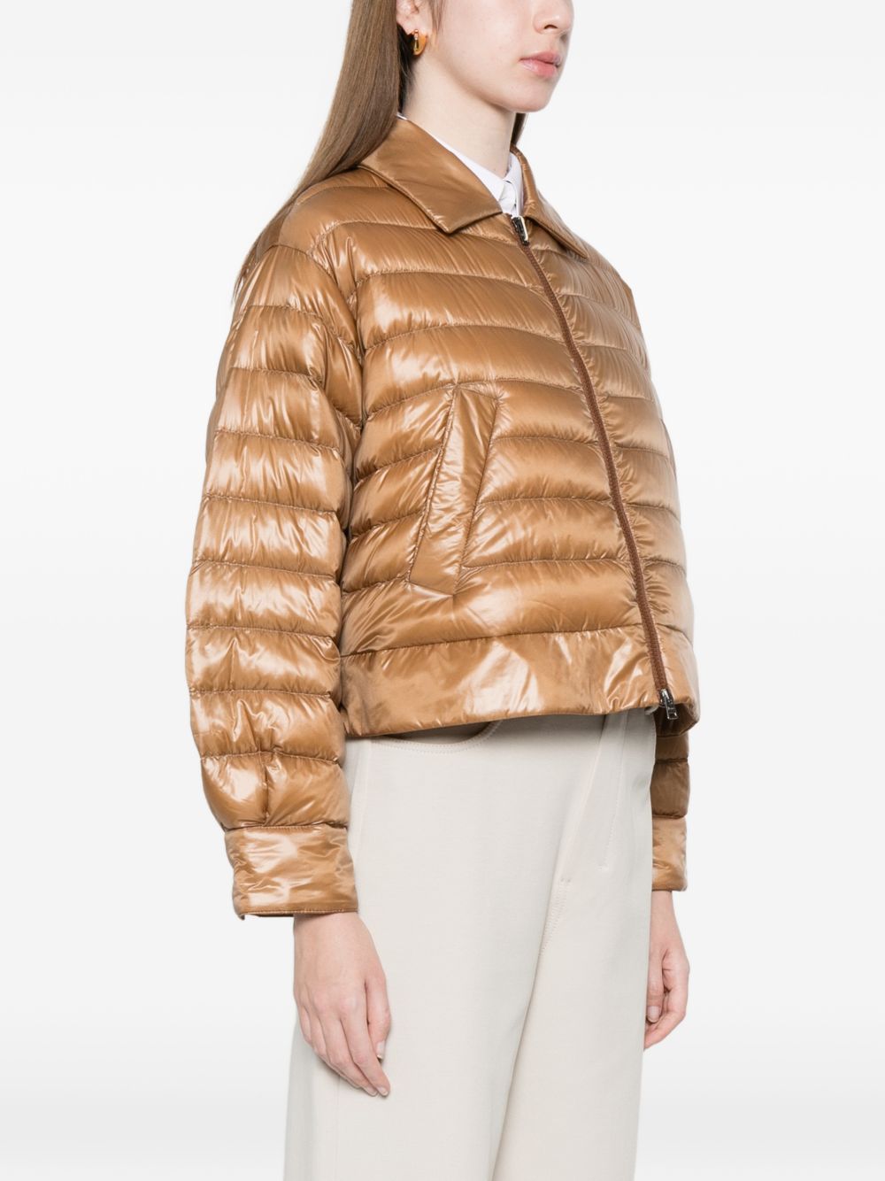 Herno Women's Nylon Short Down Jacket