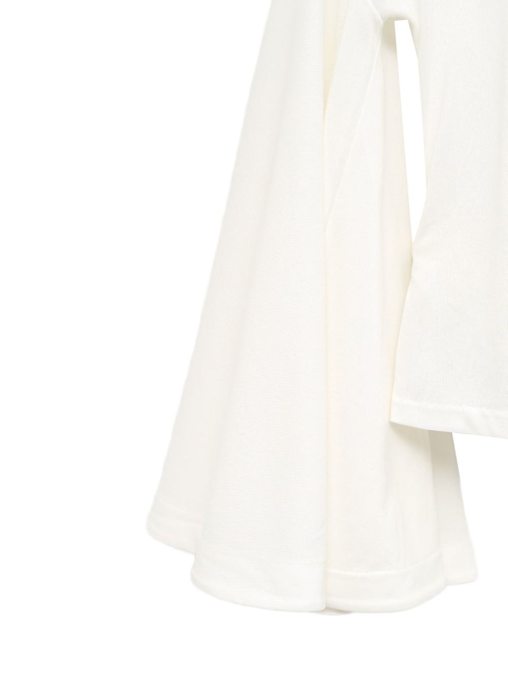 Jacquemus Women's V-Neck Long Sleeves La Cache Coeur Ventadou Top