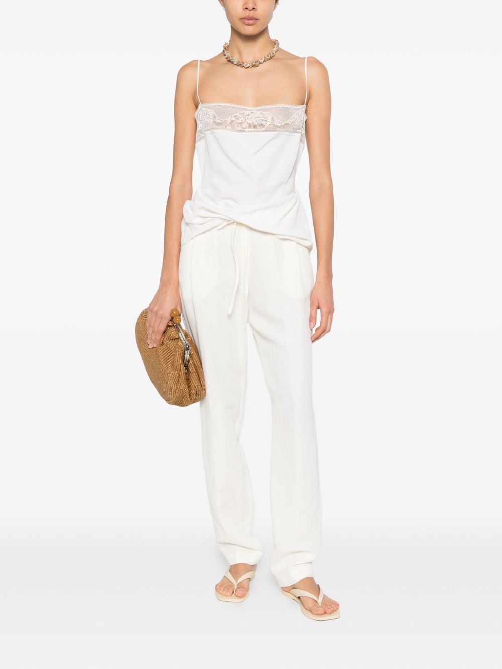 Fabiana Filippi Women's Line Blend Trousers