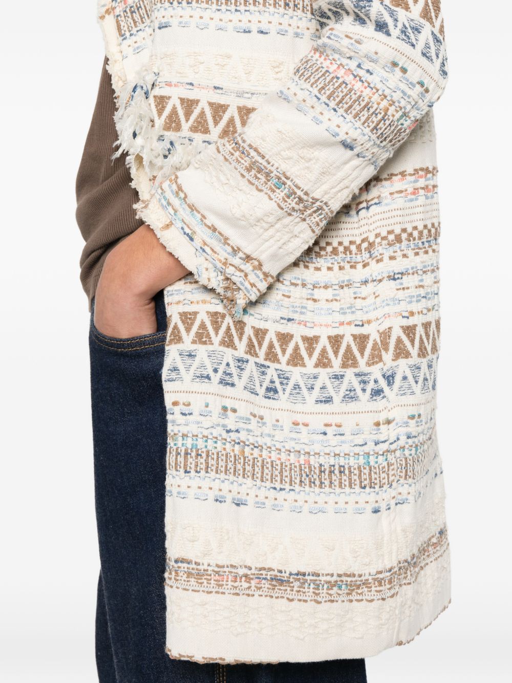 Bye Women's Cotton Blend Caban Coat