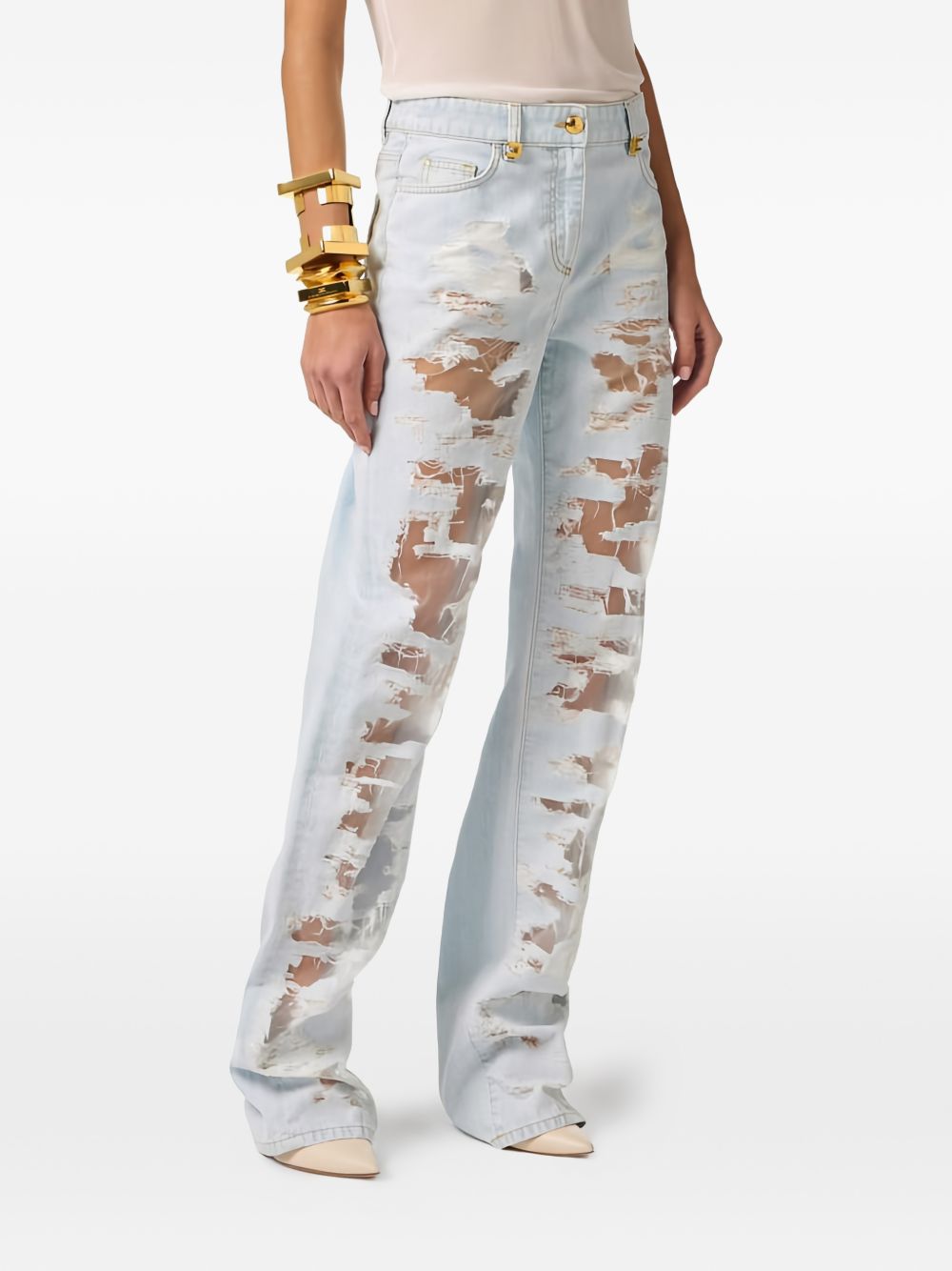 Elisabetta Franchi Women's Denim Cotton Jeans