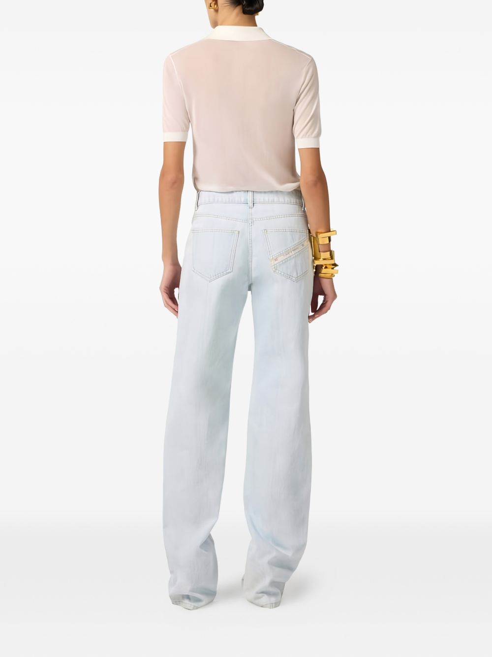 Elisabetta Franchi Women's Denim Cotton Jeans