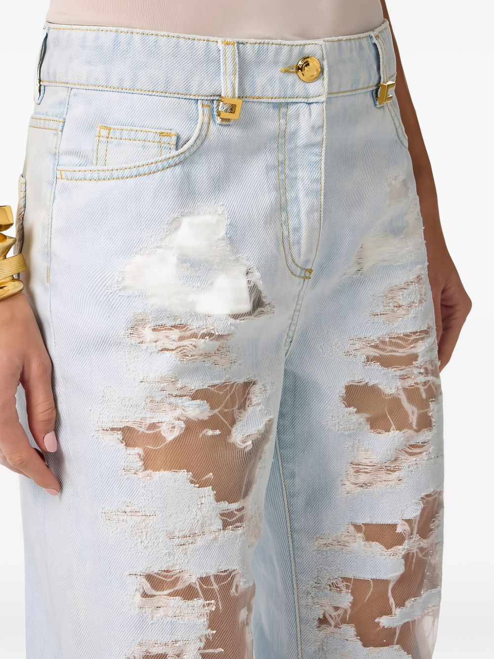 Elisabetta Franchi Women's Denim Cotton Jeans