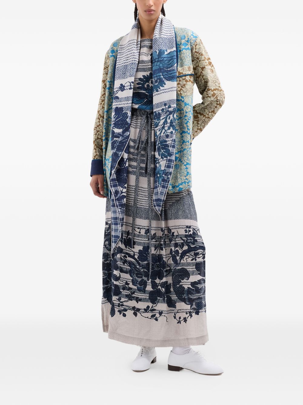 Pierre Louis Mascia Women's Printed Silk Dress