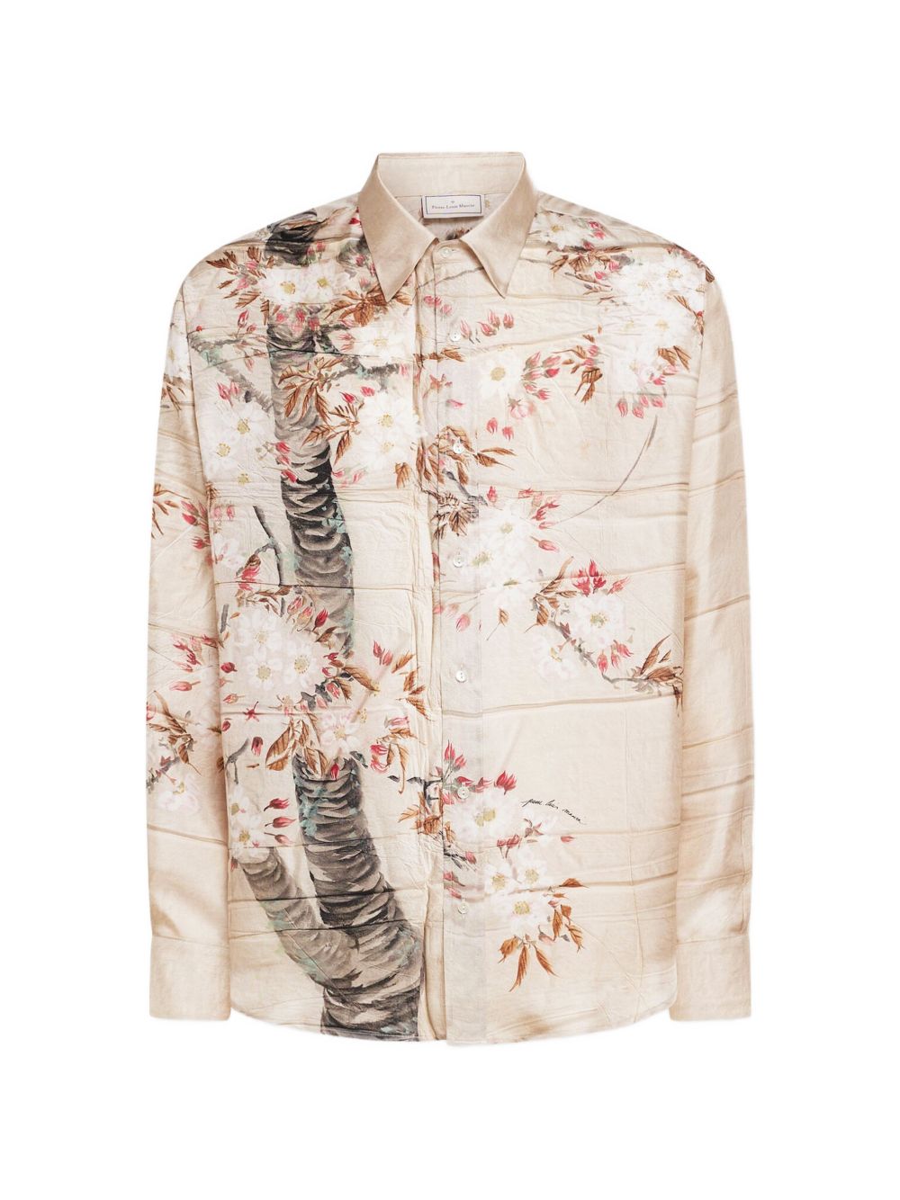 Pierre Louis Mascia Women's Printed Silk Shirt