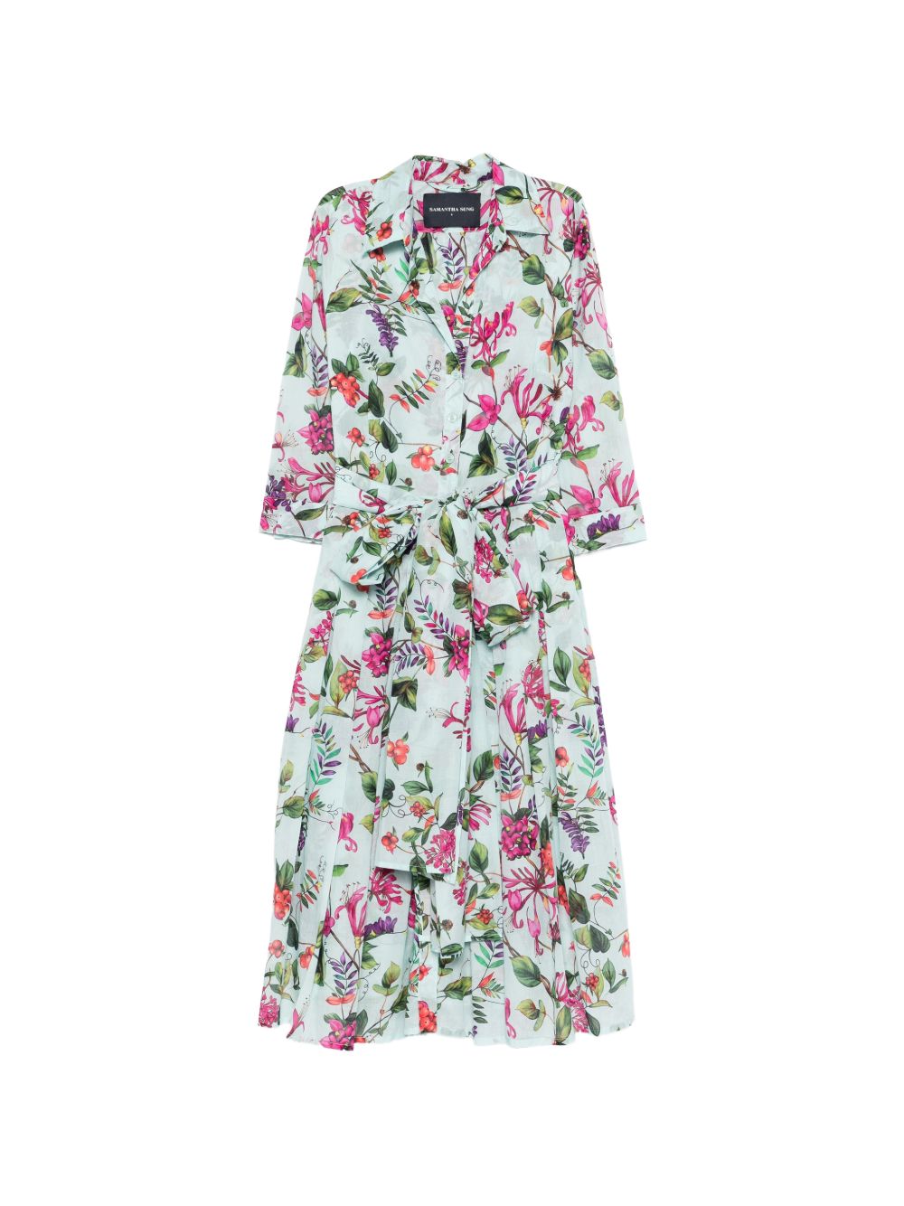 Samantha Sung Women's Audrey Cotton Midi Dress