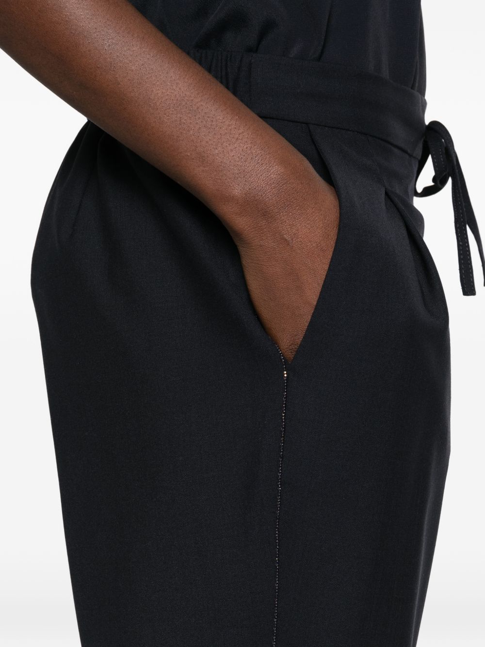 Fabiana Filippi Women's Wool Drawstring Trousers