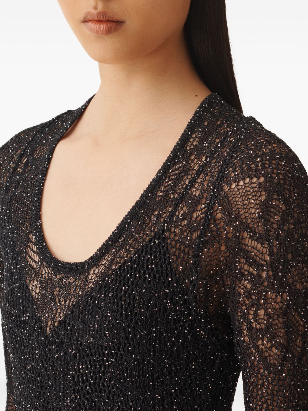 Fabiana Filippi Women's Lace Long Dress