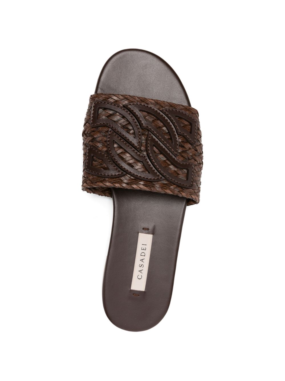 Casadei Women's Leather Flat Sandals