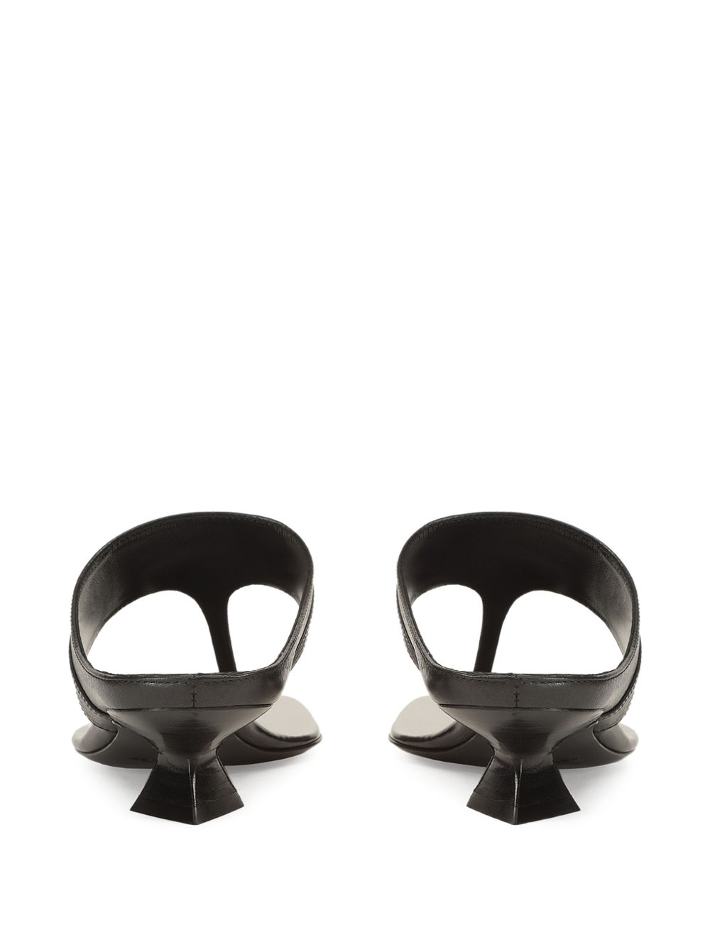 Sergio Rossi Women's Leather Thong Sandals