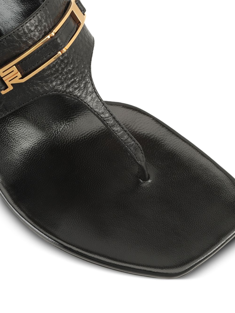 Sergio Rossi Women's Leather Thong Sandals