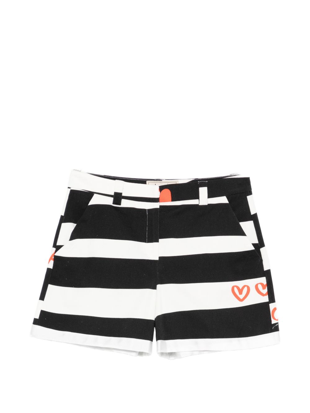 Alessandro Enriquez Women's Striped Cotton Shorts