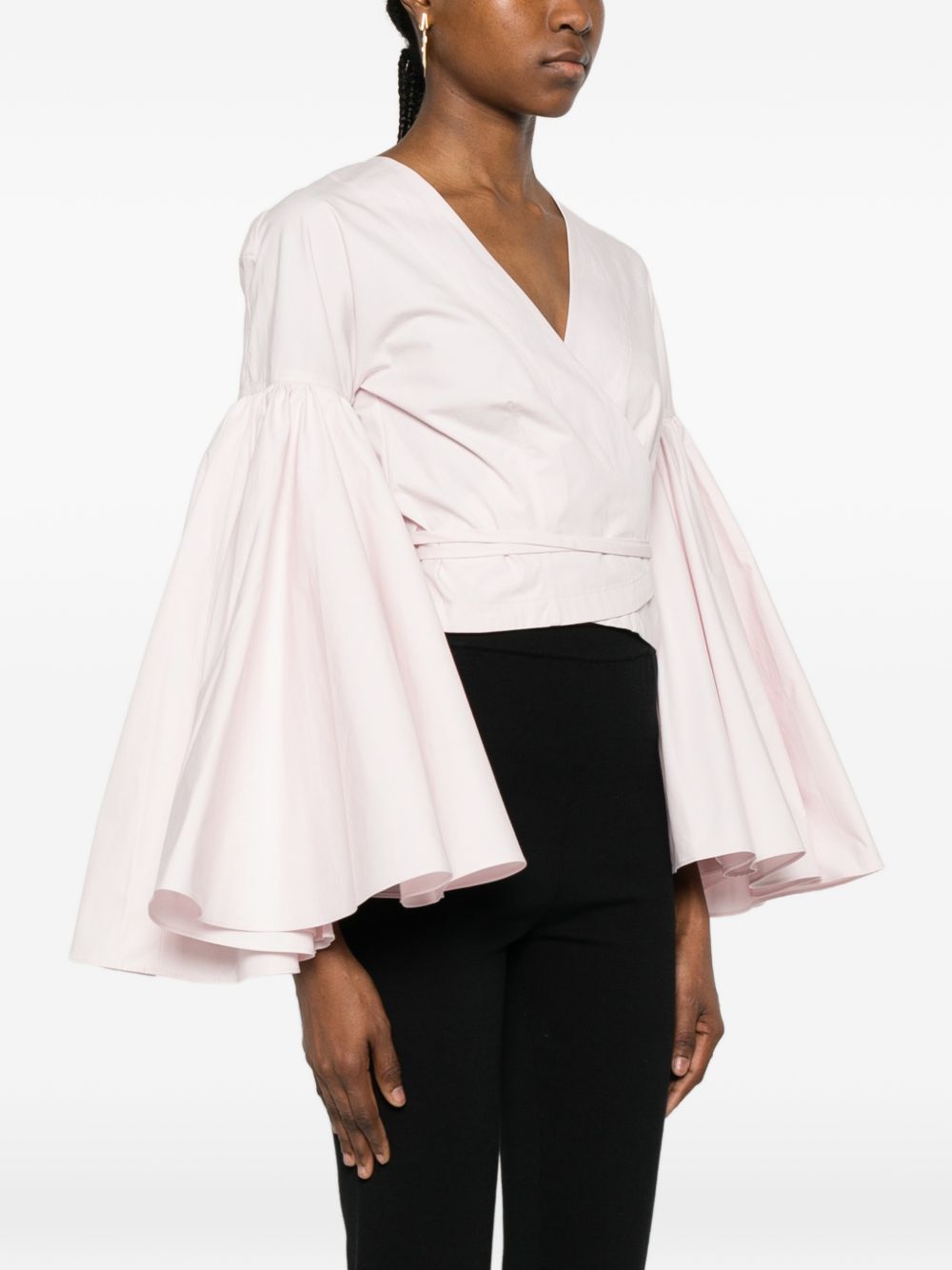 Jacquemus Women's Le Cache Coeur Paysan Top