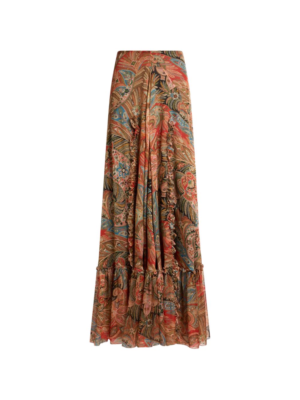 Etro Women's Printed Long Skirt