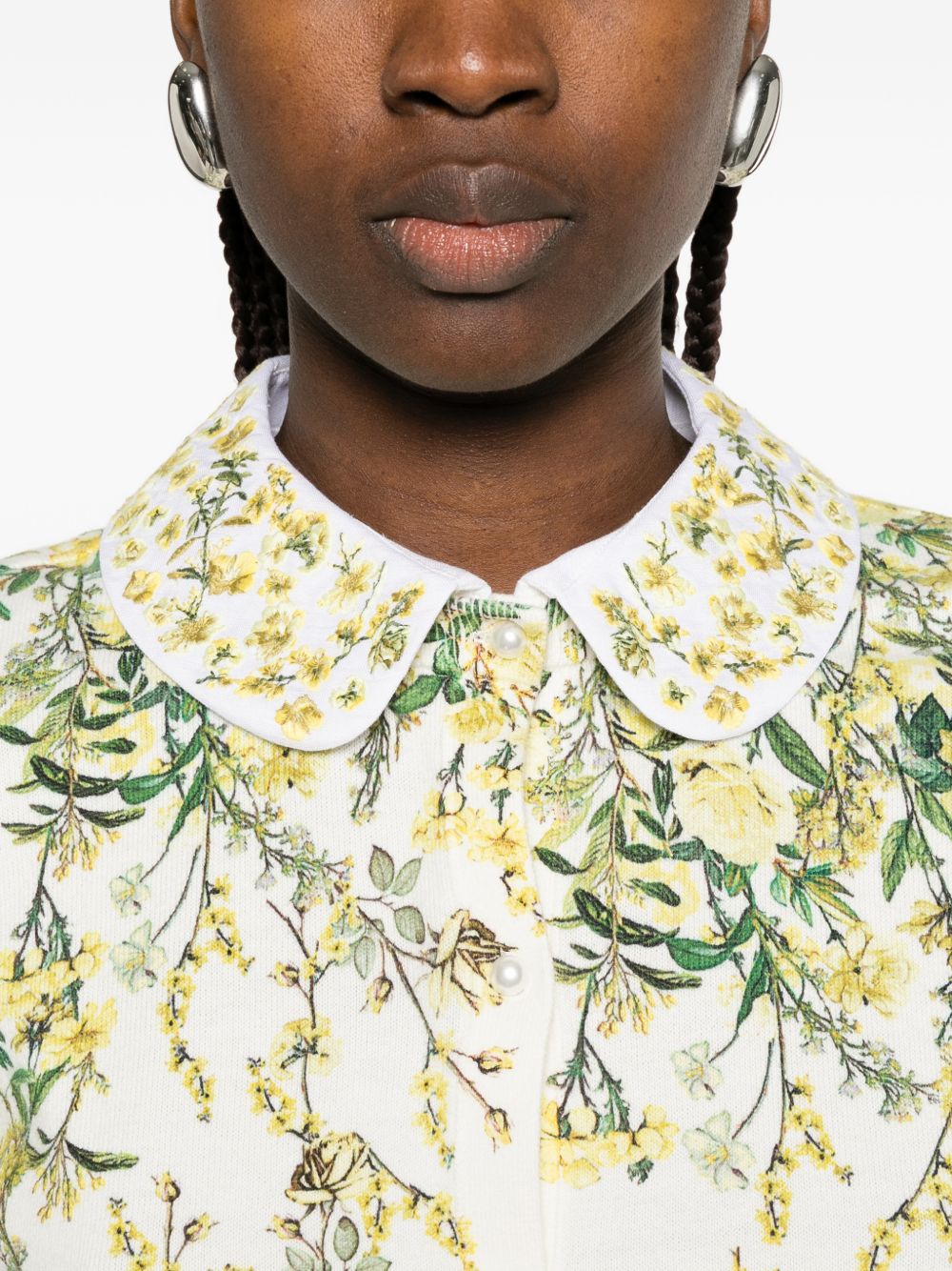Alice + Olivia Women's Carson Printed Cardigan