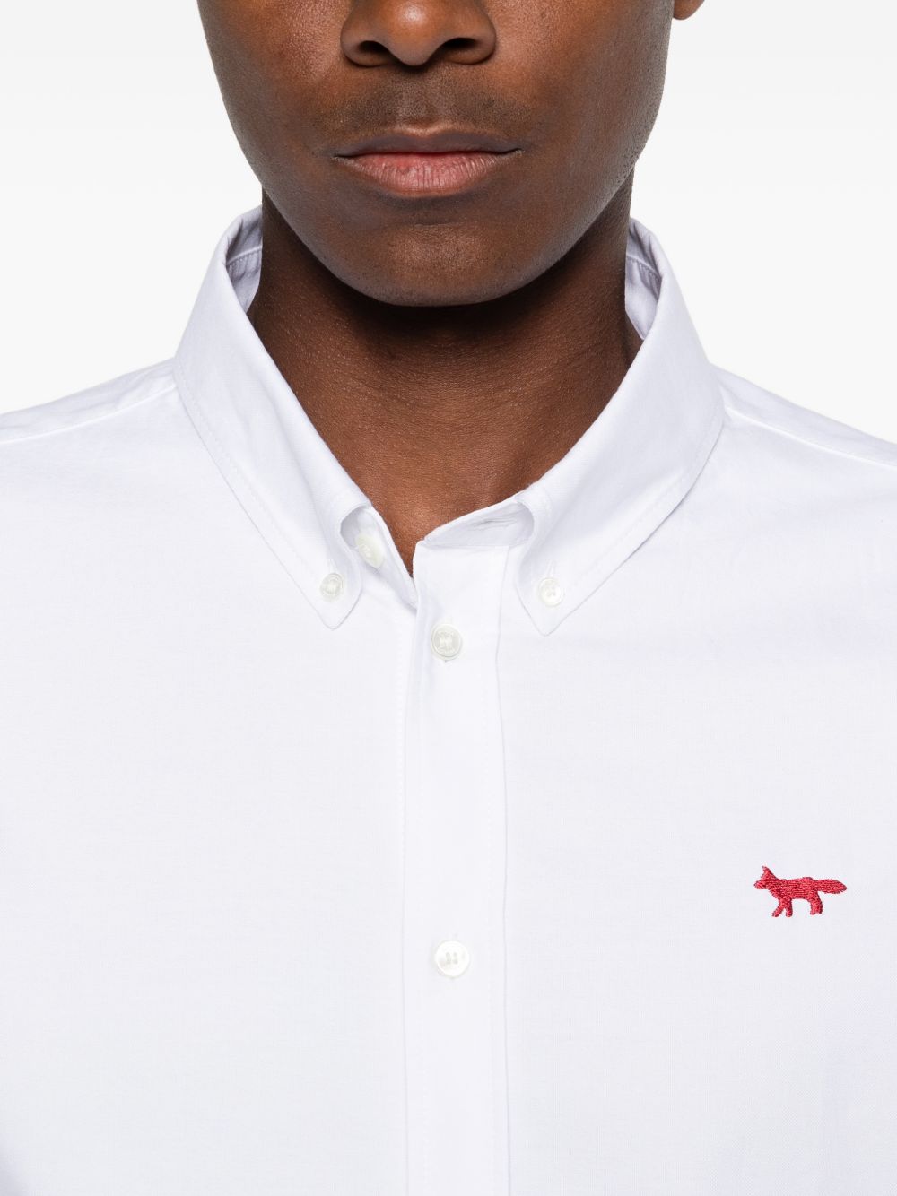 Maison Kitsunã© Profile Fox Cotton Shirt