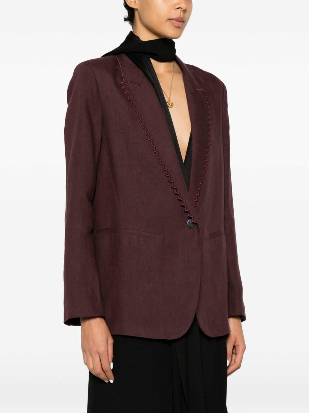 Forte Forte Women's Linen Single-Breasted Jacket