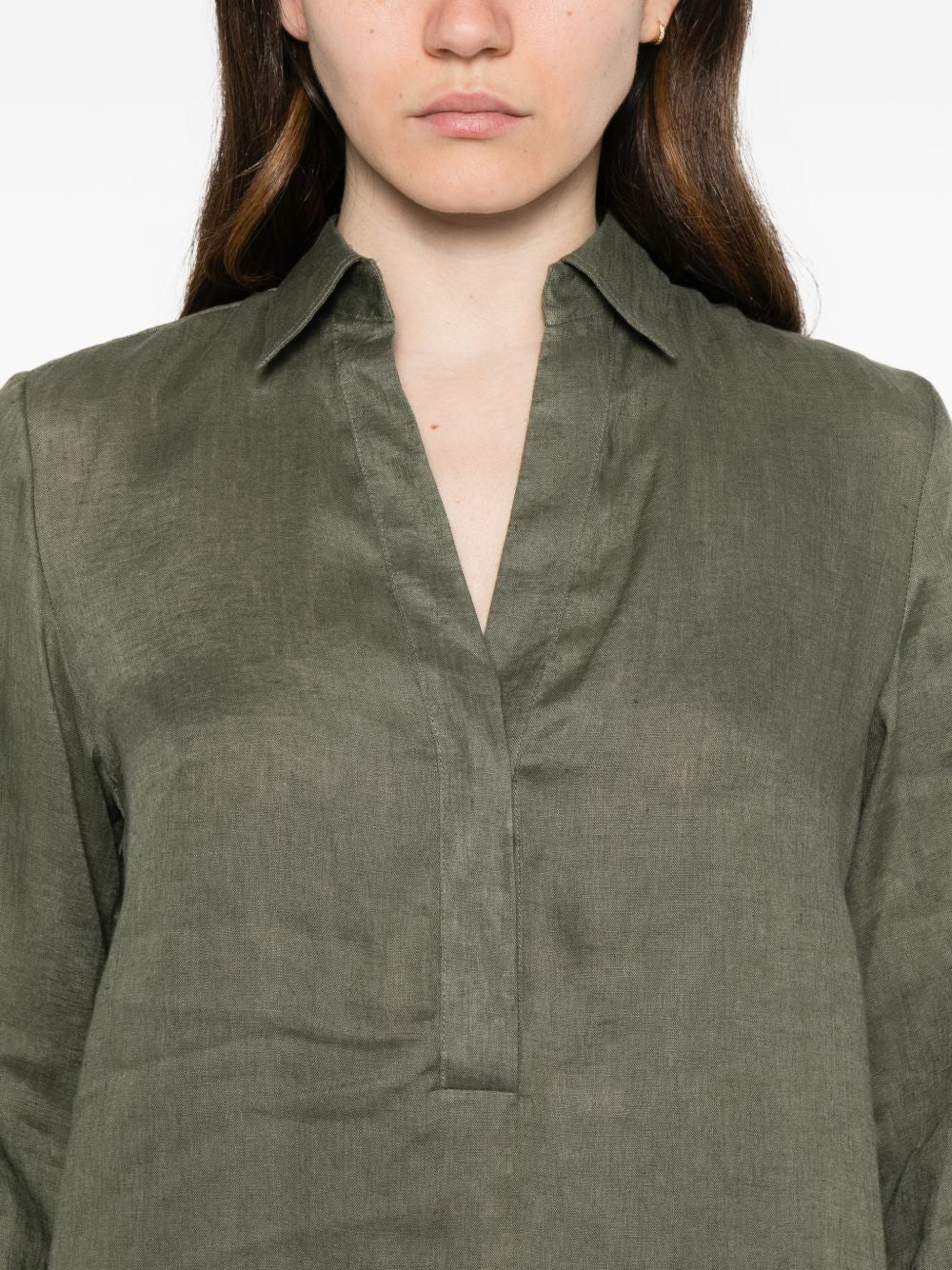 Archivio '67 Women's Linen Chemisier Dress