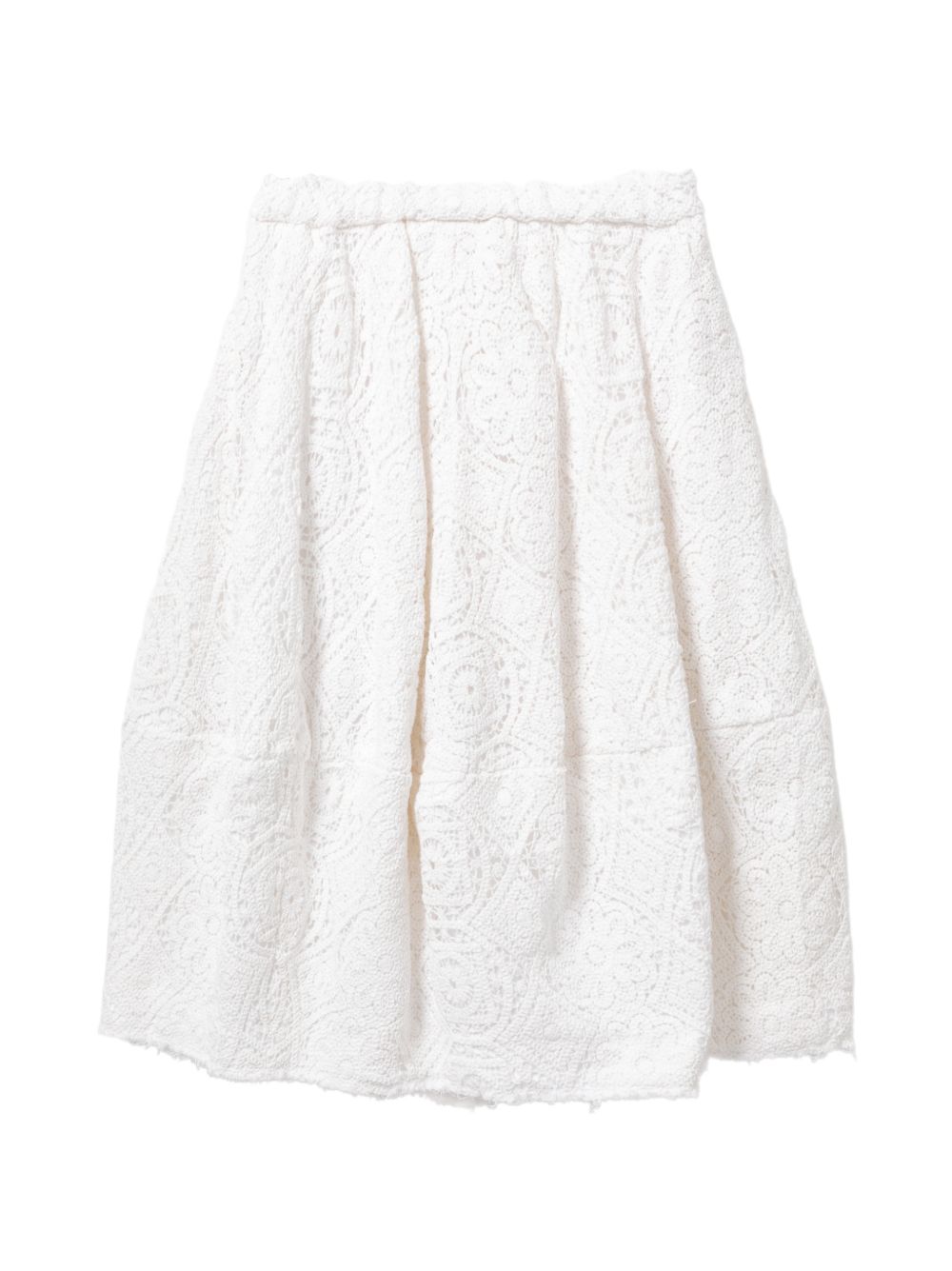 Comme Des Garã§Ons Cotton Midi Skirt
