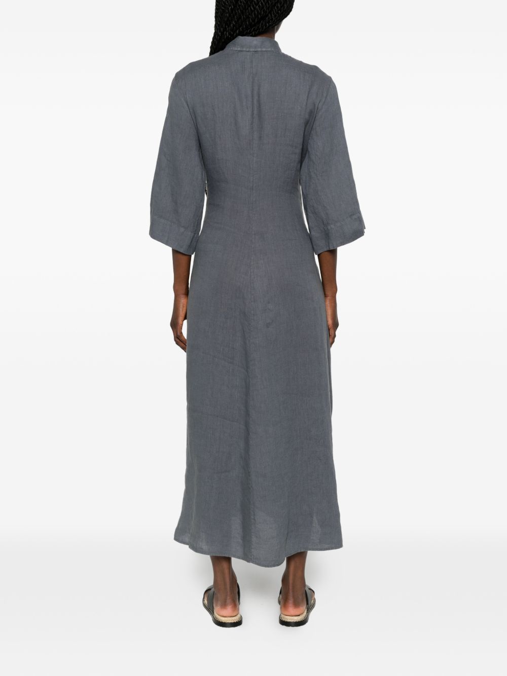Archivio '67 Women's Linen Chemisier Dress