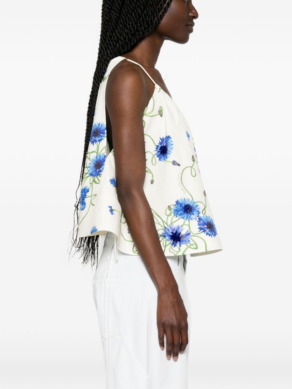 Stella Mccartney Women's Embroidered Cotton Top