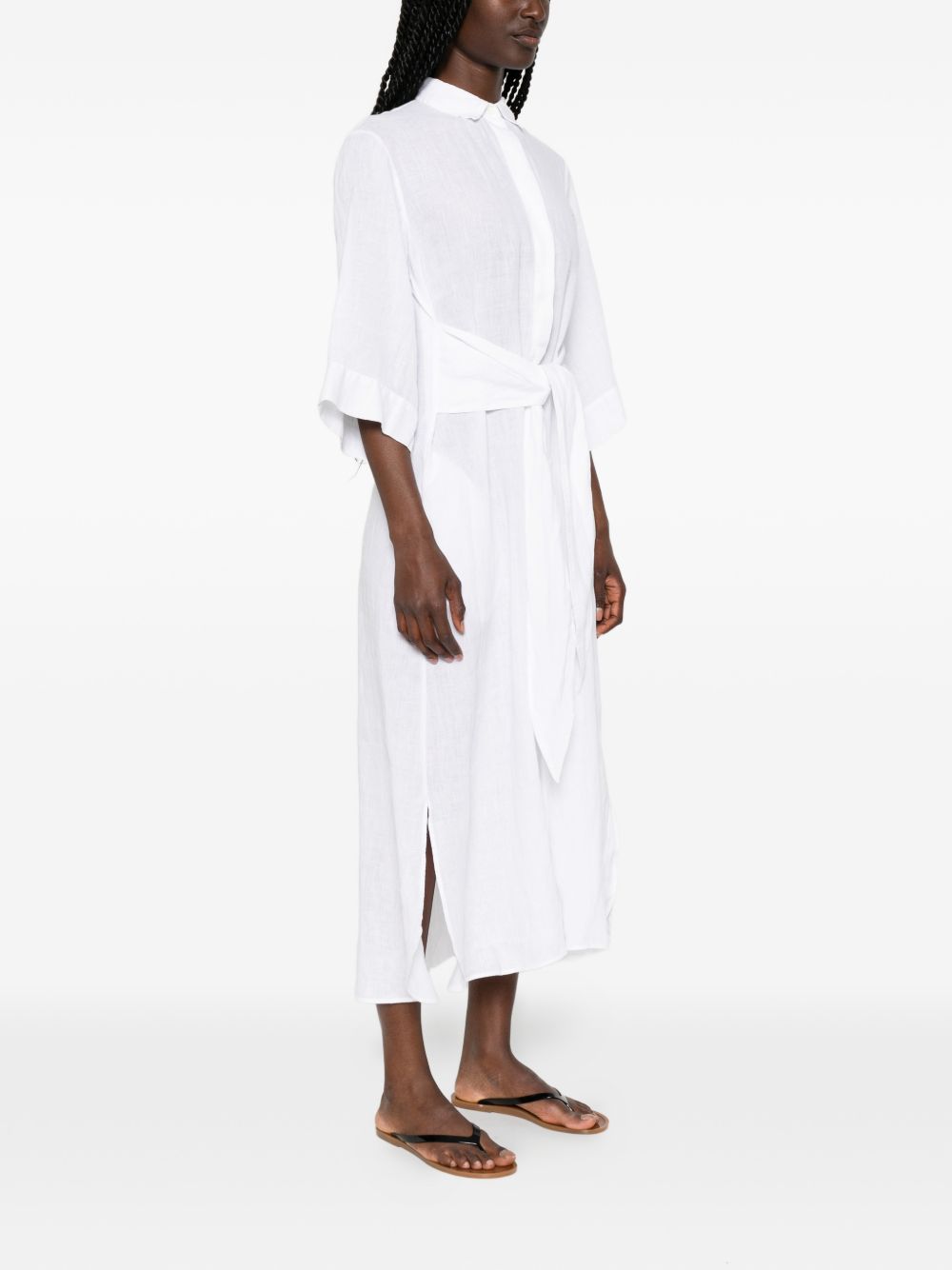 Archivio '67 Women's Linen Chemisier Dress