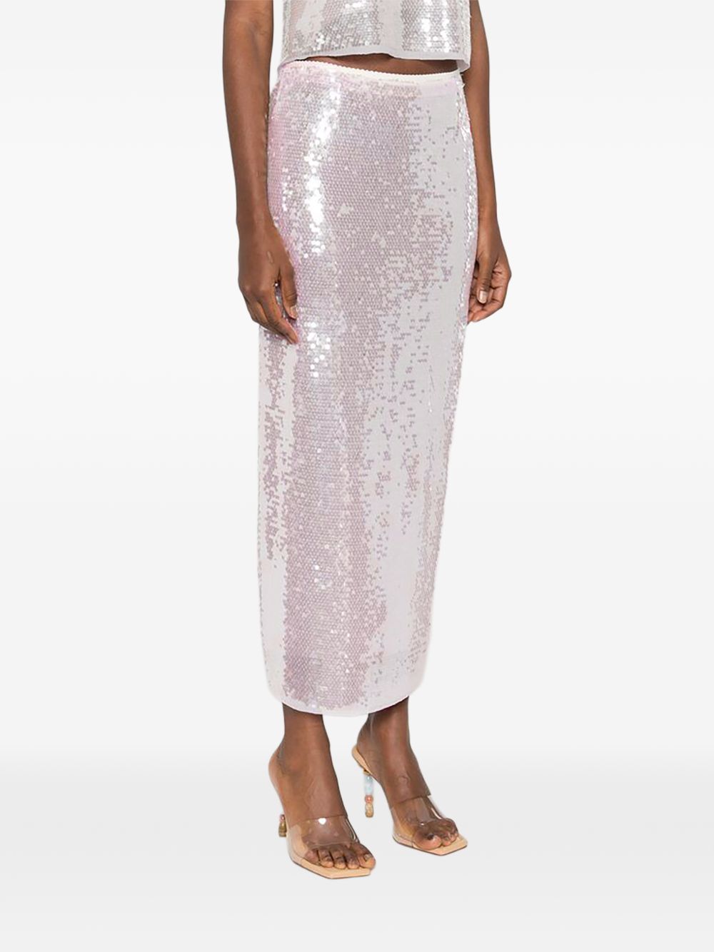 Forte Forte Women's Sequined Long Skirt