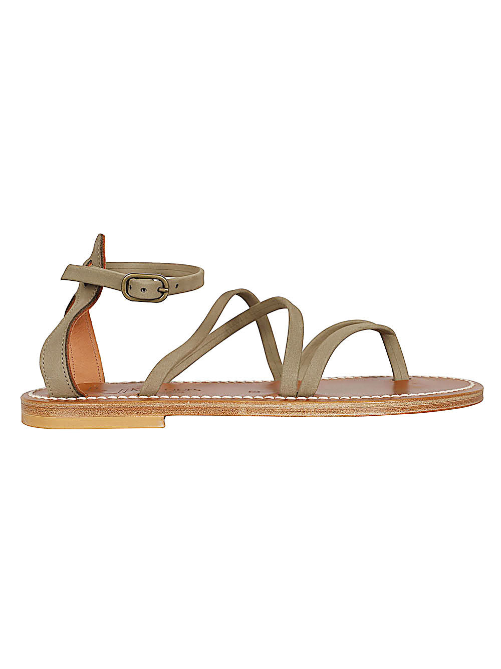 K Jacques St Tropez Women's Sandals Kaki