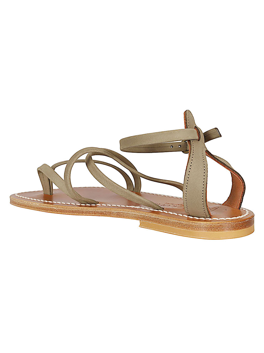 K Jacques St Tropez Women's Sandals Kaki