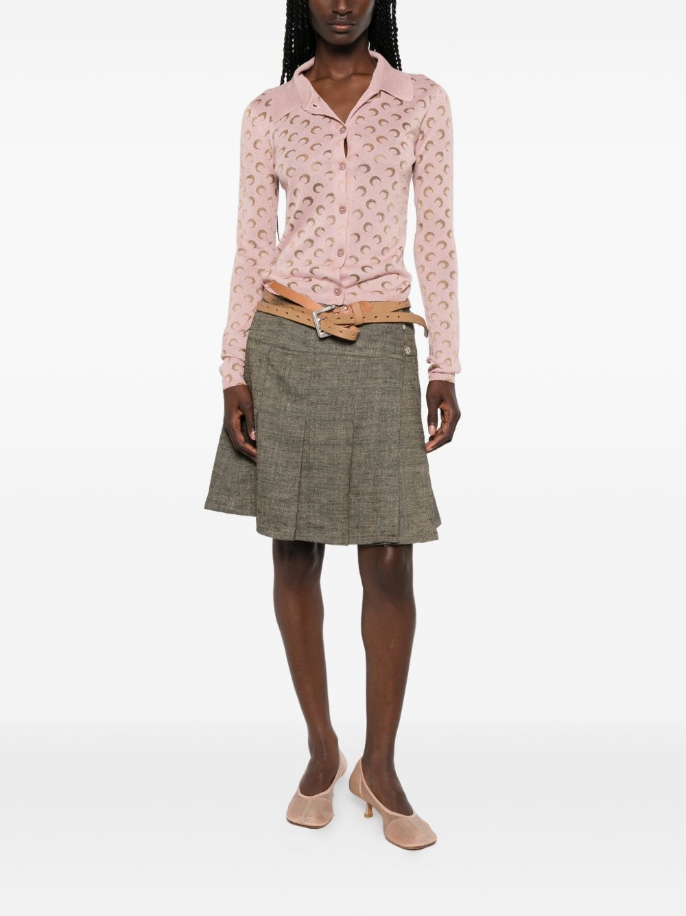 Marine Serre Women's Moon Devore Shirt